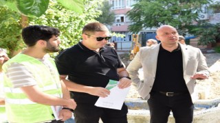 Soma 13 Eylül Parkında değişim sürüyor