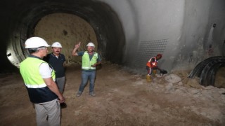 Tahmazoğlu: “Tünel çalışmamızda bin 453 metredeyiz”