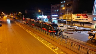 Talas Mevlana - Cumhuriyet Meydanı Raylı Sistem Hattına İlk Tramvay İndirildi