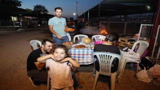 Talasta piknik havasında kış hazırlıkları