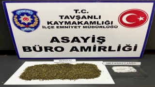 Tavşanlıda dolmuşla uyuşturucu sevkiyatı yapmaya çalışan şüpheli yakalandı