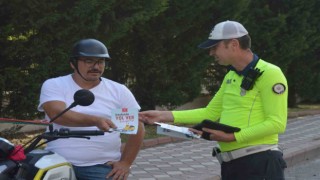 Tavşanlıda güvenli sürüş için bilgilendirmeler yapıldı