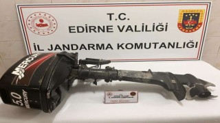 Tekne motoru çalan şüpheliler tutuklandı
