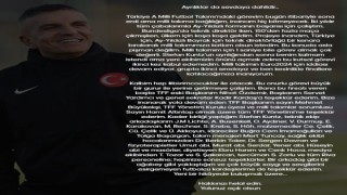 Teknik Direktör Stefan Kuntzun, A Milli Futbol Takımında yardımcılığını yapan Kenan Koçak da görevinden ayrıldığını duyurdu.