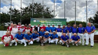 TGF Türkiye Kulüpler Arası Golf Turunun A kategorisi şampiyonu, Taurus Golf Kulübü oldu
