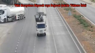 Trafik polisinden dron ile denetim
