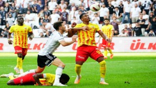Trendyol Süper Lig: Beşiktaş: 0 - Kayserispor: 0 (İlk yarı)
