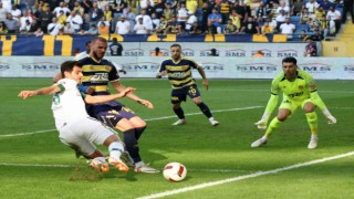 Trendyol Süper Lig: MKE Ankaragücü: 1 - Konyaspor: 1 (İlk yarı)