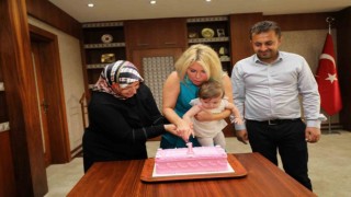 Türkiyenin ikinci rahim nakli bebeği 1 yaşında