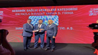 Turkuaz Seramik, İhracat Şampiyonları Ödül Töreninde Bir Başarıya Daha İmza Attı