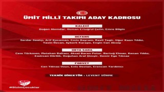 Ümit Milli Futbol Takımının aday kadrosu belli oldu