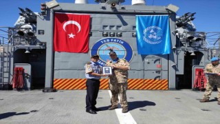 UNIFIL Deniz Görev Kuvveti Komutanı, TCG FATİH gemisini ziyaret etti