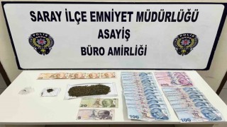 Uyuşturucu satıcısı, polisin dikkati sayesinde yakalandı