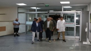 Vali Aslandan kazazedelere ziyaret