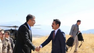 Vali Çelikten Derecike ziyaret