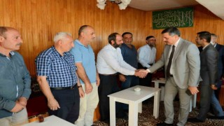 Vali Çiftçiden Gazinin ailesine taziye ziyareti