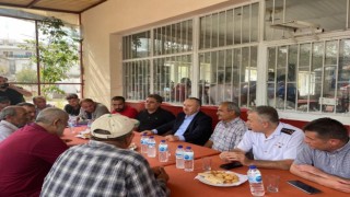 Vali Fidan, selden zarar gören yerleri inceledi