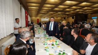 Vali Işından gaziler onuruna yemek
