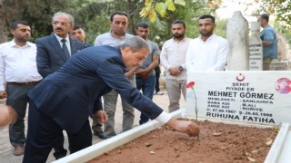 Vali Şıldak şehit ve gazileri unutmadı