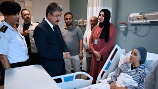 Vali Yılmaz, yaralı askerleri ziyaret etti