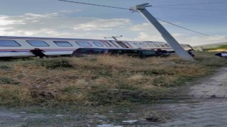 Vanda tren hemzemin geçitte otomobile çarptı: 1 yaralı