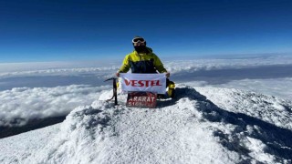 Vestel çalışanının ilk solo tırmanışı Ağrı Dağına