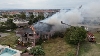 Villa alevlere teslim oldu