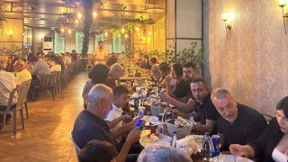 Yarbaşı Belediye Çalışanları Akşam Yemeğinde Bir Araya Geldi