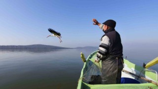 Yaren leylek Adem amcaya veda etti