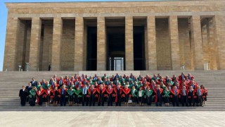 Adli yıl açıldı Yargıtay üyeleri Anıtkabir'de