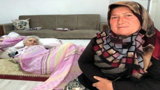 Yatalak Sayide teyzenin imdadını Başkan Alinur Aktaş duydu