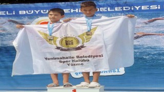 Yenimahalle Belediyesinin sporcuları rakiplerine göz açtırmadı
