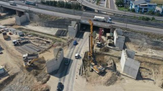 Yeşilova-Solaklar Kavşağı Projesinde ilerleme yüzde 40