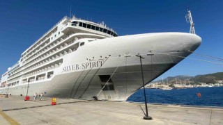Yolcu gemisi Silver Spirit Bodruma 584 yolcu getirdi