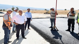 Yoncalı Fizik Tedavi ve Rehabilitasyon Hastanesi bölgesine asfalt