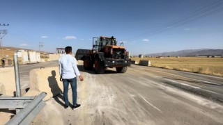 Yüksekova girişindeki polis kontrol noktası taşındı