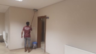 Zafer Stadyumunda temizlik çalışması