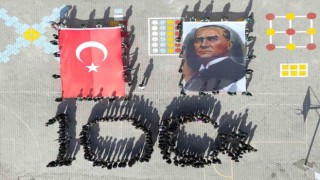100. yıl coşkusu Kastamonuda! Öğrencilerden 100. yıla özel koreografi