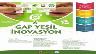 6ncı GAP Yeşil İnovasyon Proje Yarışması başvuruları başladı