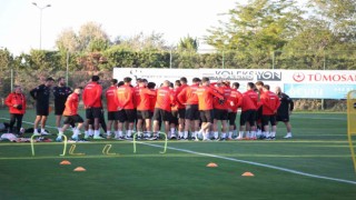 A Milli Takım, Letonya maçı hazırlıklarına başladı