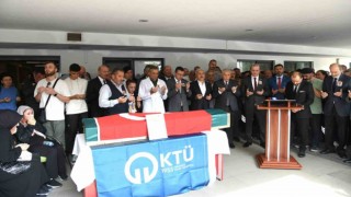 Acil serviste arbede sonrası kalp krizi geçirerek yaşam mücadelesini kaybeden güvenlik görevlisi için tören düzenlendi