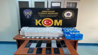 Adanada kaçakçılık operasyonu