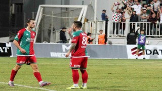 Adem Büyük, Karşıyaka formasıyla ilk golünü attı