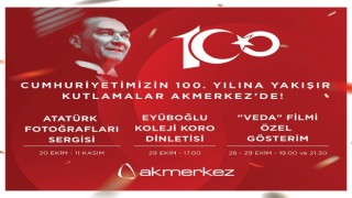 Akmerkez, Cumhuriyetin 100üncü yılını kutlayacak