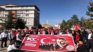 Altıntaşta Cumhuriyet Yürüyüşü