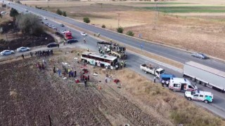 Amasyada 6 kişinin öldüğü kazada yolcu otobüsünün şoförü tutuklandı