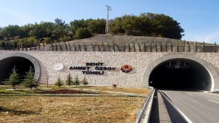 Amasyada yeni tünele şehit Ahmet Özsoyun adı verildi