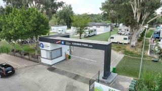Antalyada Karavan Park yerli ve yabancı tatilcilerin yeni gözdesi