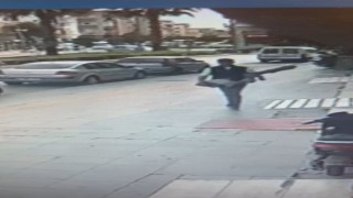 Araçtan tüfek çalan şüpheli memleketine giderken yakalandı