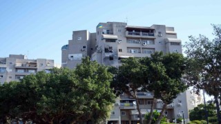 Aşkelondaki hasar görüntülendi